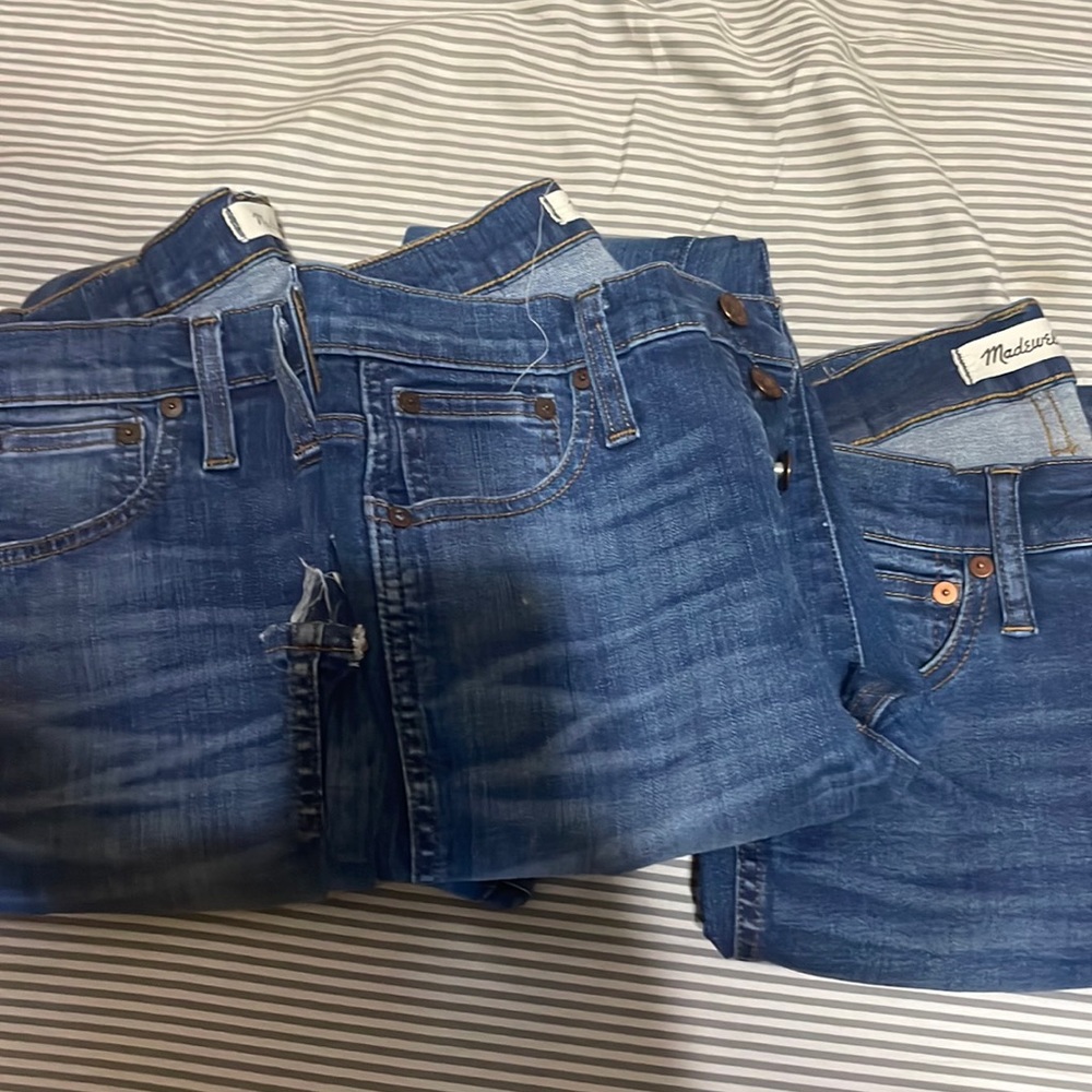 Bundle on madewell jeans!
